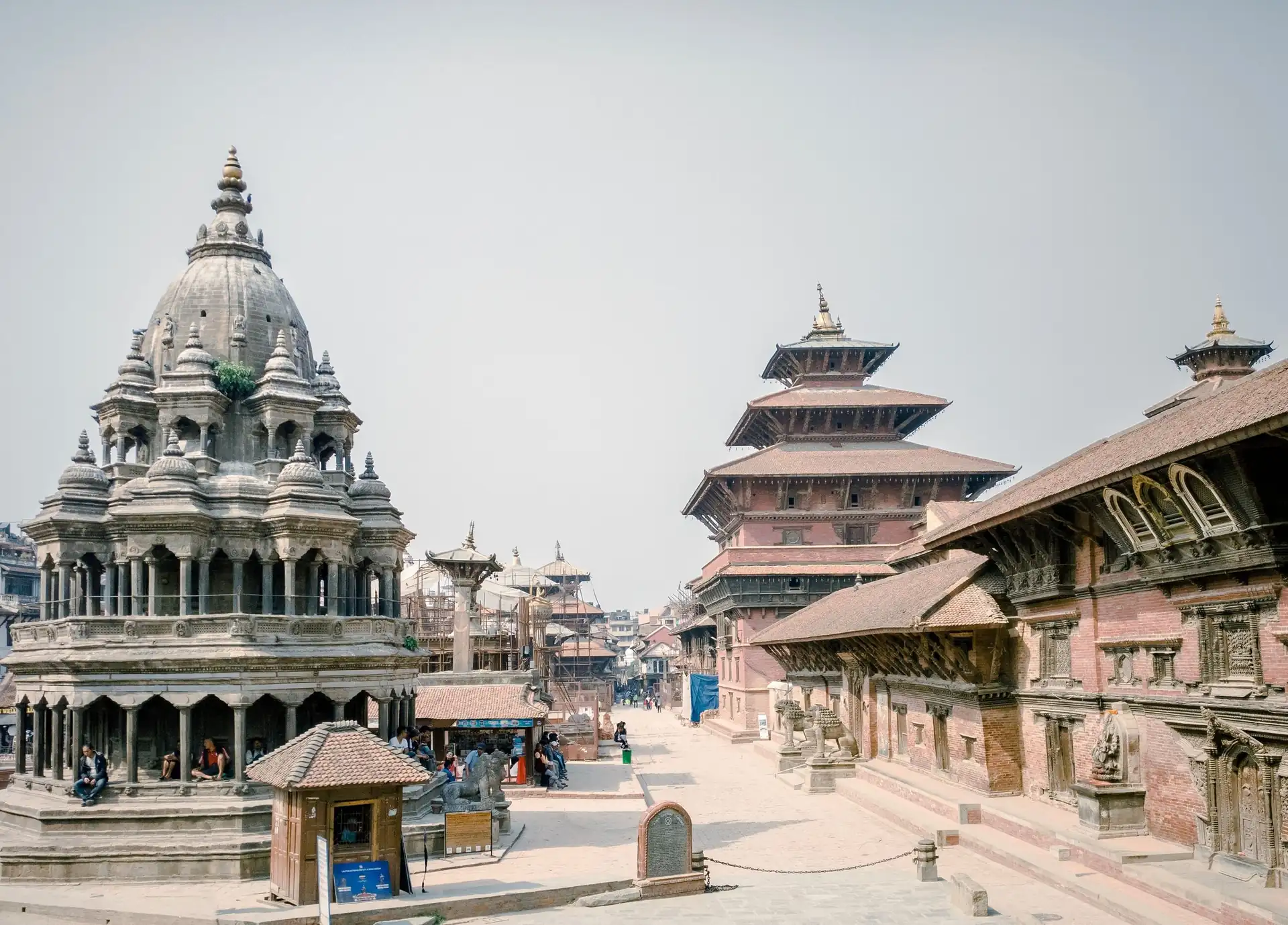Krishna Mandir and the temples of Patan Durbar Square
